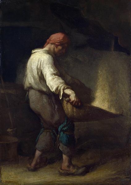 jean-francois millet Winnower oil painting picture